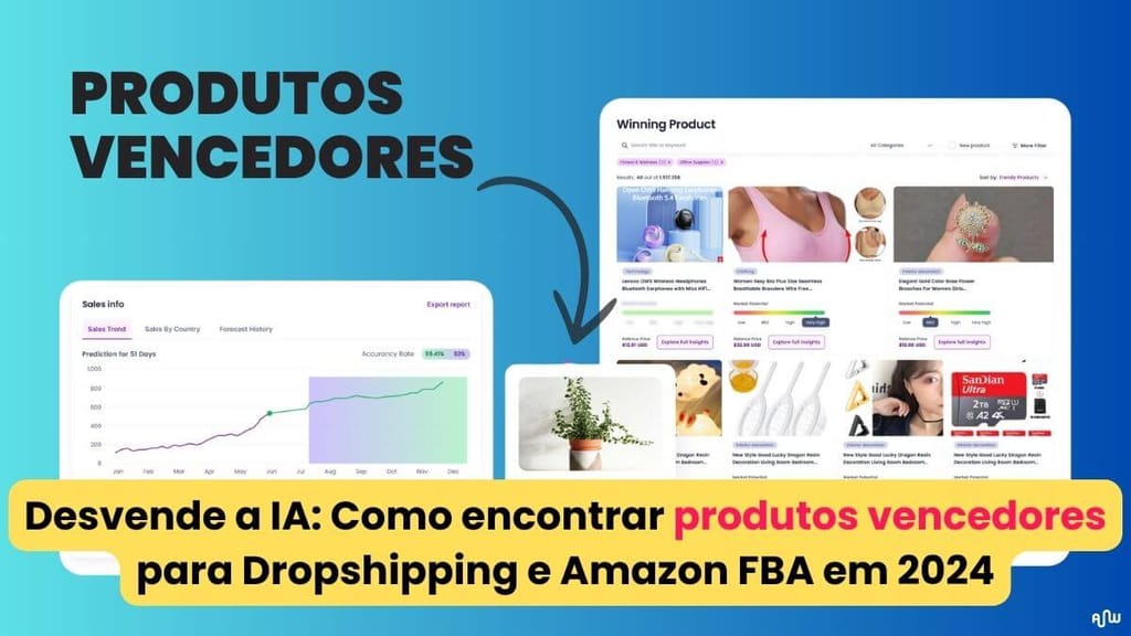 Desvende a IA Como encontrar produtos vencedores para Dropshipping e Amazon FBA em 2024 Amplifica Web