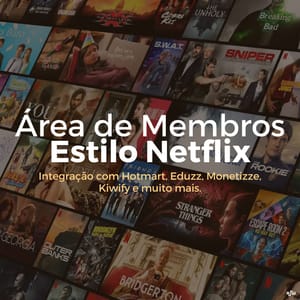 Área de Membros Estilo Netflix para Cursos e Infoprodutores Amplifica Web