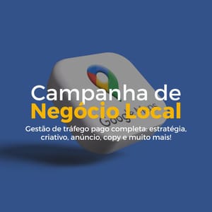 Campanha para Negócio Local Completa amplifica web