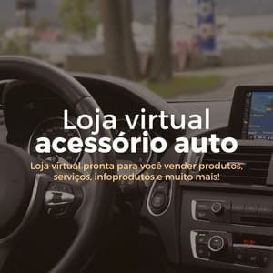 Loja Virtual Pronta de Acessórios Automotivos amplifica web