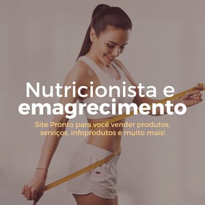 Plataforma de Venda Online para Nutricionista e Emagrecimento amplifica web