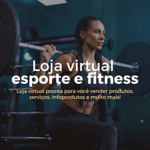 Loja Virtual Pronta de Esporte e Fitness amplifica web