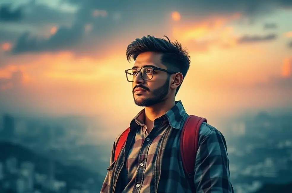 Empreendedor superando desafios de marketing digital